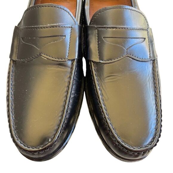 Allen Edmonds Walden Penny Loafer Dress Shoes Men’s Size 10 2A Black Leather main image 5